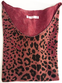 Sweter cherry leopard